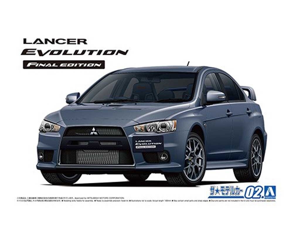 Aoshima 1/24 Mitsubishi Lancer Evolution CZ4A (Final Edition)