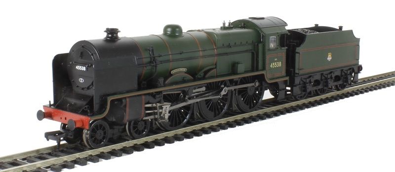 Bachmann Branchline 31-214 LMS Patriot Class 45538 &#39;Giggleswick&#39; BR Lined Green E/Emble [*SAVE £55!]