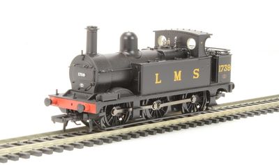 Bachmann Branchline 31-433 Midland Class 1F 1739 LMS Black Open Cab [*SAVE £31!]