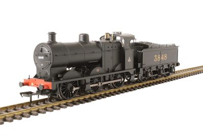 Bachmann Branchline 31-883 Midland Class 4F 3848 Midland Black Crest on Cab Johnson Deeley Tender [*SAVE £40!]
