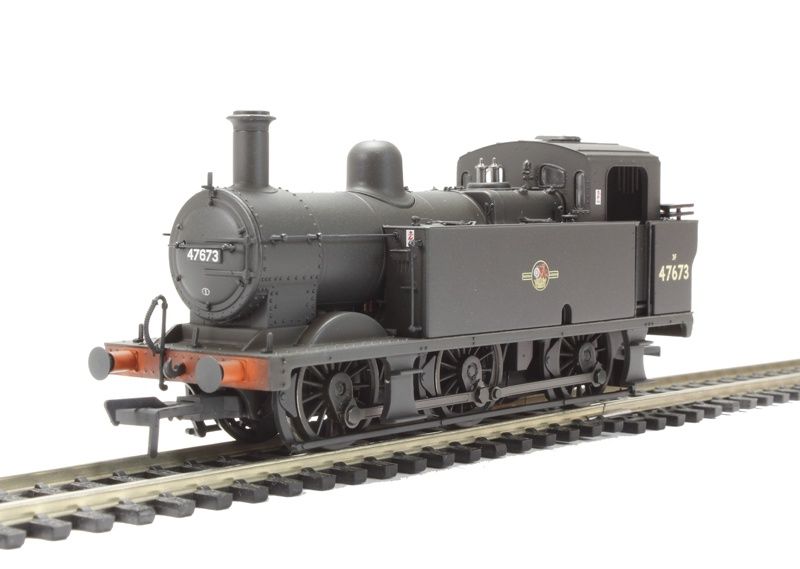 Bachmann Branchline 32-235 Fowler Class 3F 0-6-0 (Jinty) 47673 BR Black Late Crest Weathered [*SAVE £35!]