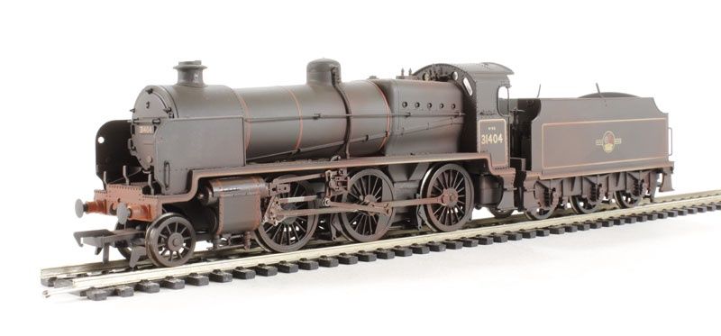 Bachmann Branchline 32-154A Class N 2-6-0 31404 in BR lined black with late crest - weathered [*SAVE £50!]