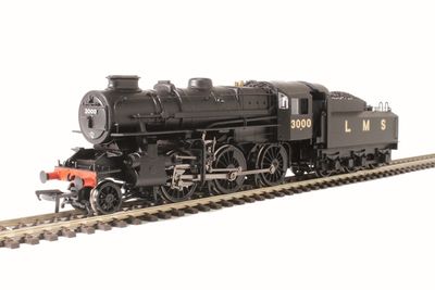 Bachmann Branchline 32-575A Ivatt Class 4MT 3000 LMS Black Double Chimney [*SAVE £45!]