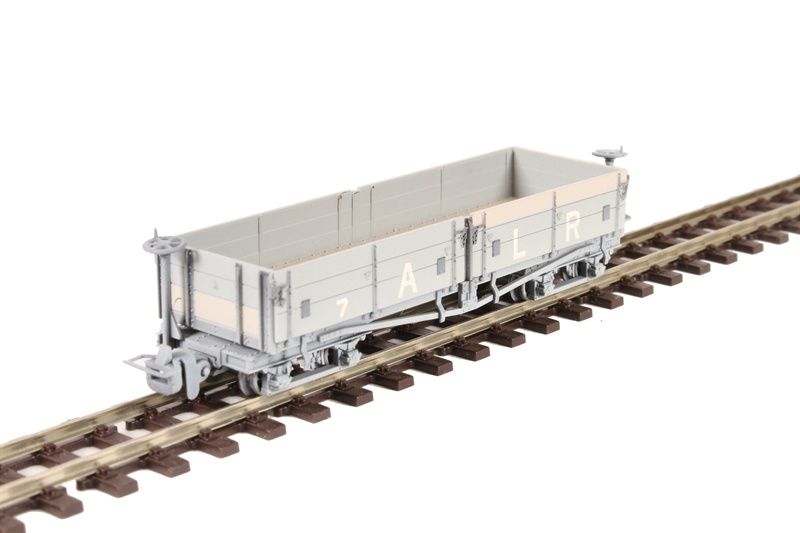 Bachmann Narrow Gauge 393-052 Open Bogie Wagon Ashover Railway Light Grey Weathered [*SAVE £10!]