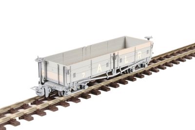 Bachmann Narrow Gauge 393-052 Open Bogie Wagon Ashover Railway Light Grey Weathered [*SAVE £10!]