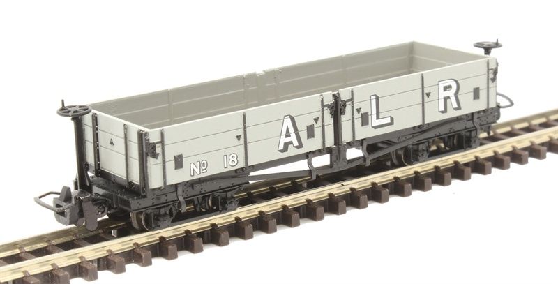 Bachmann Narrow Gauge 393-055 Open Bogie Wagon Ashover Railway Light Grey (Early) [*SAVE £9!]