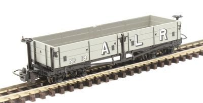 Bachmann Narrow Gauge 393-055 Open Bogie Wagon Ashover Railway Light Grey (Early) [*SAVE £9!]