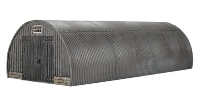 Scenecraft 44-110 Nissen Hut (65mm x 145mm x 40mm)  [*SAVE £8!]