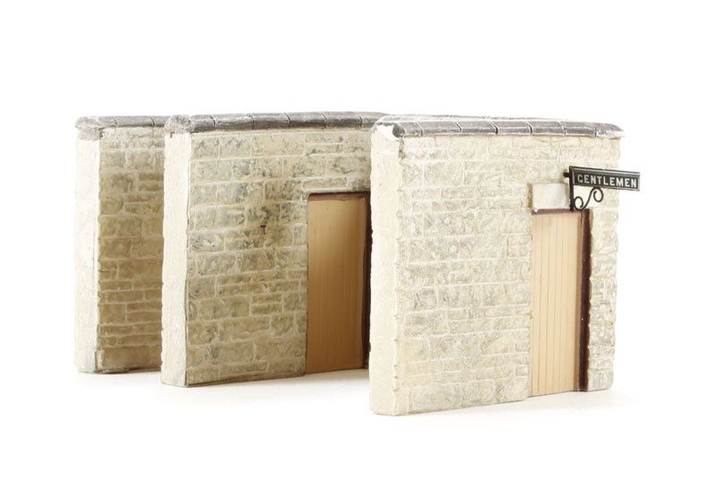 Scenecraft 44-143 Highley Station Gents Toilet (45 x 62 x 36mm) [*SAVE £4.45!]