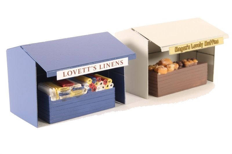 Scenecraft 44-583 Two Market Stalls [*SAVE £9!]