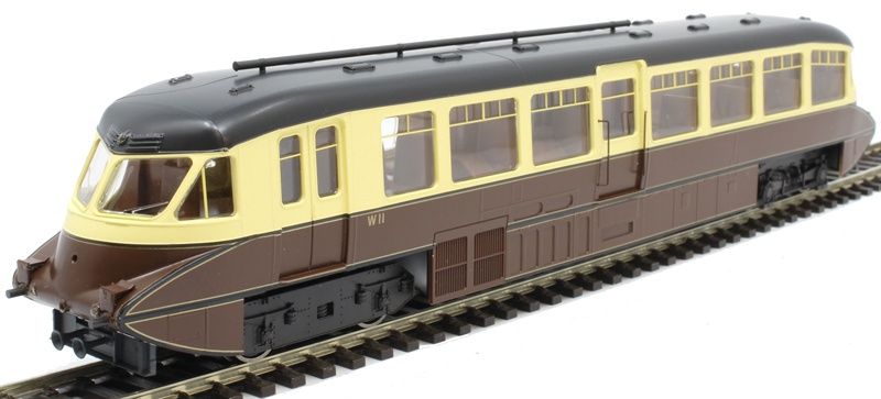 Dapol 4D-011-007 Streamlined Railcar W11 BR Lined Chocolate &amp; Cream [*SAVE £30!]