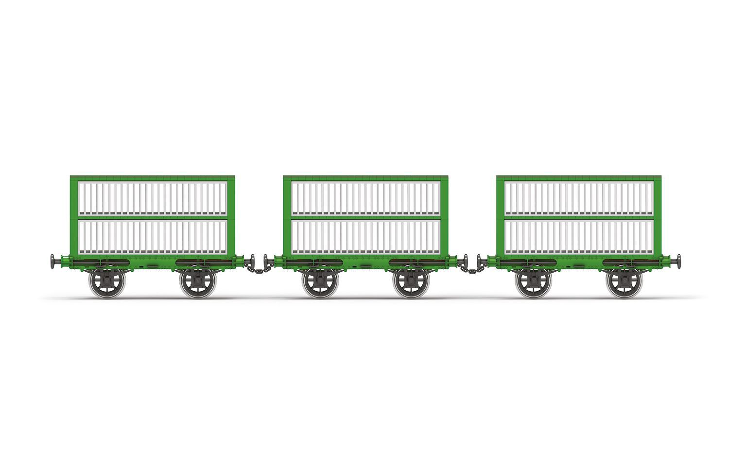 Hornby R60165 L&amp;MR Sheep Wagon Pack [*SAVE £25!]