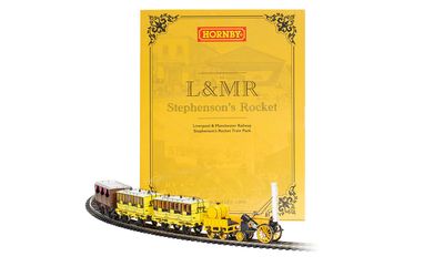 Hornby R30090 L&amp;MR, Stephenson&#39;s Rocket Train Pack - Era 1 [*SAVE £48!]