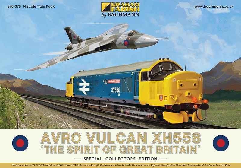 Graham Farish 370-375 Avro Vulcan XH558 Collectors Pack [*SAVE £57!]