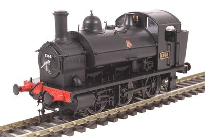 Heljan 0-6-0ST, 1361 class - BR 1365 in black with early &#39;lion &amp; wheel&#39; crest [6-pin DCC socket] [*SAVE £40!]