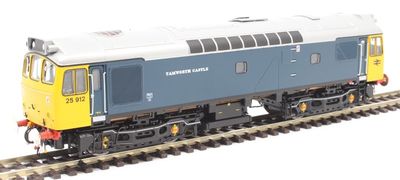 Heljan Class 25/3 BR 25912 Tamworth Castle ‘Ice Cream Van’ livery with silver roof (2538) [*SAVE £47!]