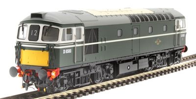 Heljan Class 33/1 D6580 BR Green Small Yellow Panels [3346] [*SAVE £52!]