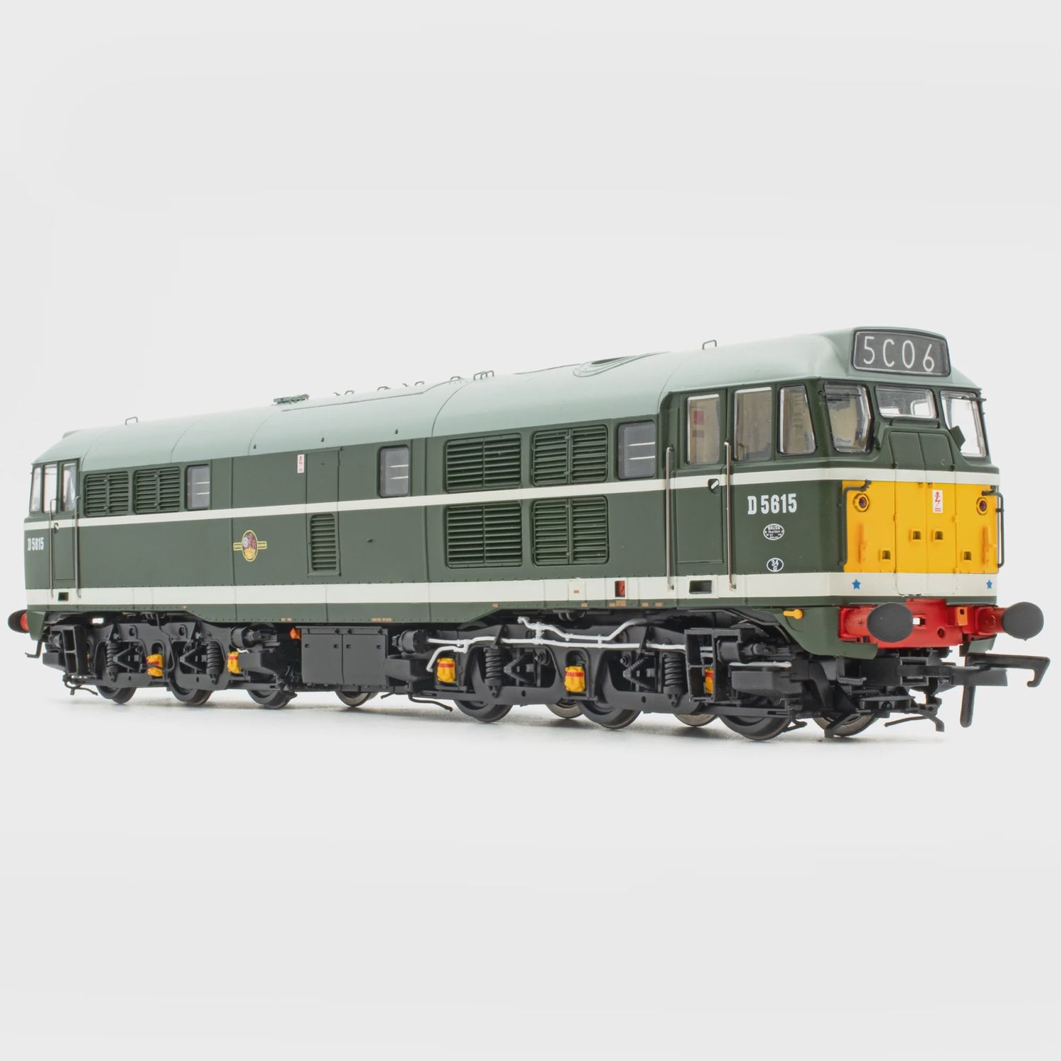 Accurascale Class 30 English Electric Type 2 - D5615 BR Green Era 9-10 [ACC2735]