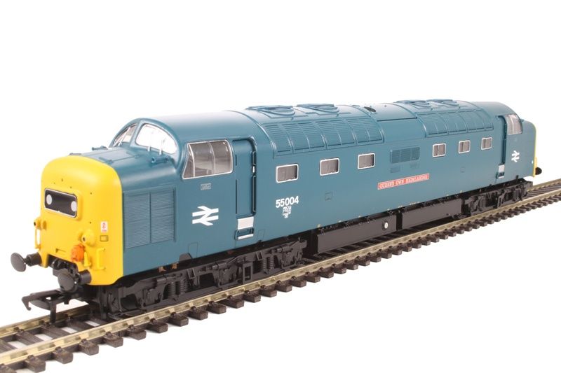 Bachmann Branchline Class 55 Deltic, 55004, &#39;Queen&#39;s Own Highlander&#39;, BR Blue, DCC SOUND FITTED [32-534DS] [C1]