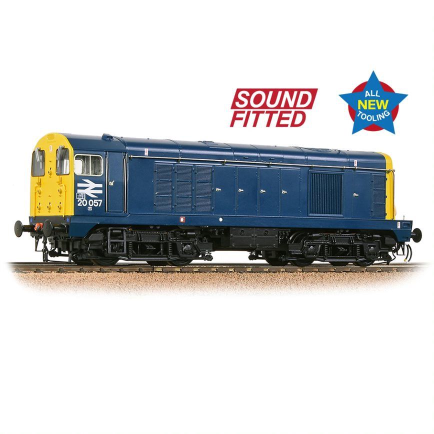 Bachmann Branchline Class 20/0, 20057, BR Blue, DCC SOUND FITTED [35-355SF] [C1]