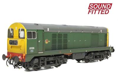 Bachmann Branchline Class 20/0, 8156, BR Green (FYE), Weathered, DCC SOUND FITTED [35-360SF] [C1]