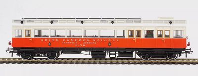 Rails of Sheffield Exclusive 31700, NER red/cream Elecric Autocar No. 3170, Boxed, As New. [C1]