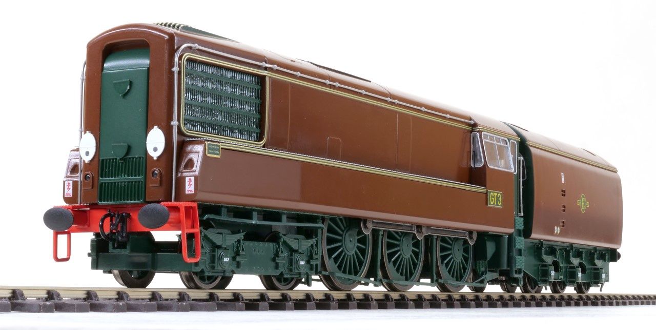 KR Models English Electric GT3 4-6-0 Gas Turbine Locomotive, Original Prototype Brown, Boxed, As New [C1]