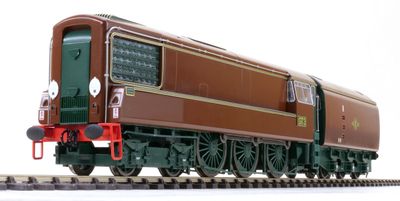 KR Models English Electric GT3 4-6-0 Gas Turbine Locomotive, Original Prototype Brown, Boxed, As New [C1]