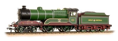 Bachmann Branchline 31-147, Class D11/1, 4-4-0, 501 &#39;Mons&#39;, GCR Green, Boxed, As New [C1]
