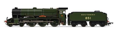 Hornby R3634 SR, Lord Nelson Class, 4-6-0, 851 &#39;Sir Francis Drake&#39; - Era 3 [C1]