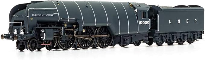 Hornby R3841 LNER, Class W1 &#39;Hush Hush&#39;, 4-6-4, 10000 &#39;British Enterprise&#39; - Era 3 [C3]