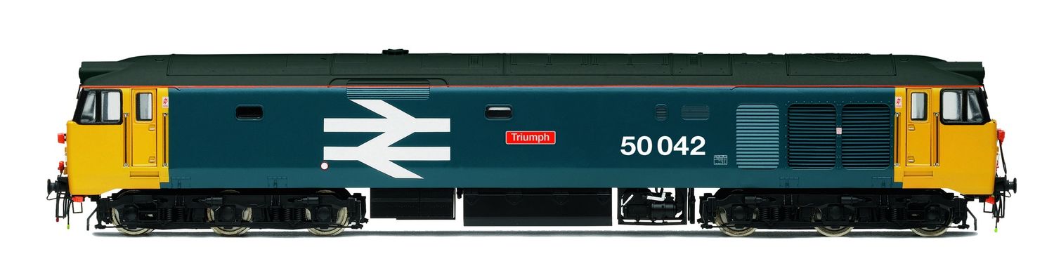 Hornby R30154 BR, Class 50, Co-Co, 50042 &#39;Triumph&#39; - Era 7 [25% Off!*]
