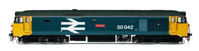 Hornby R30154 BR, Class 50, Co-Co, 50042 &#39;Triumph&#39; - Era 7 [25% Off!*]