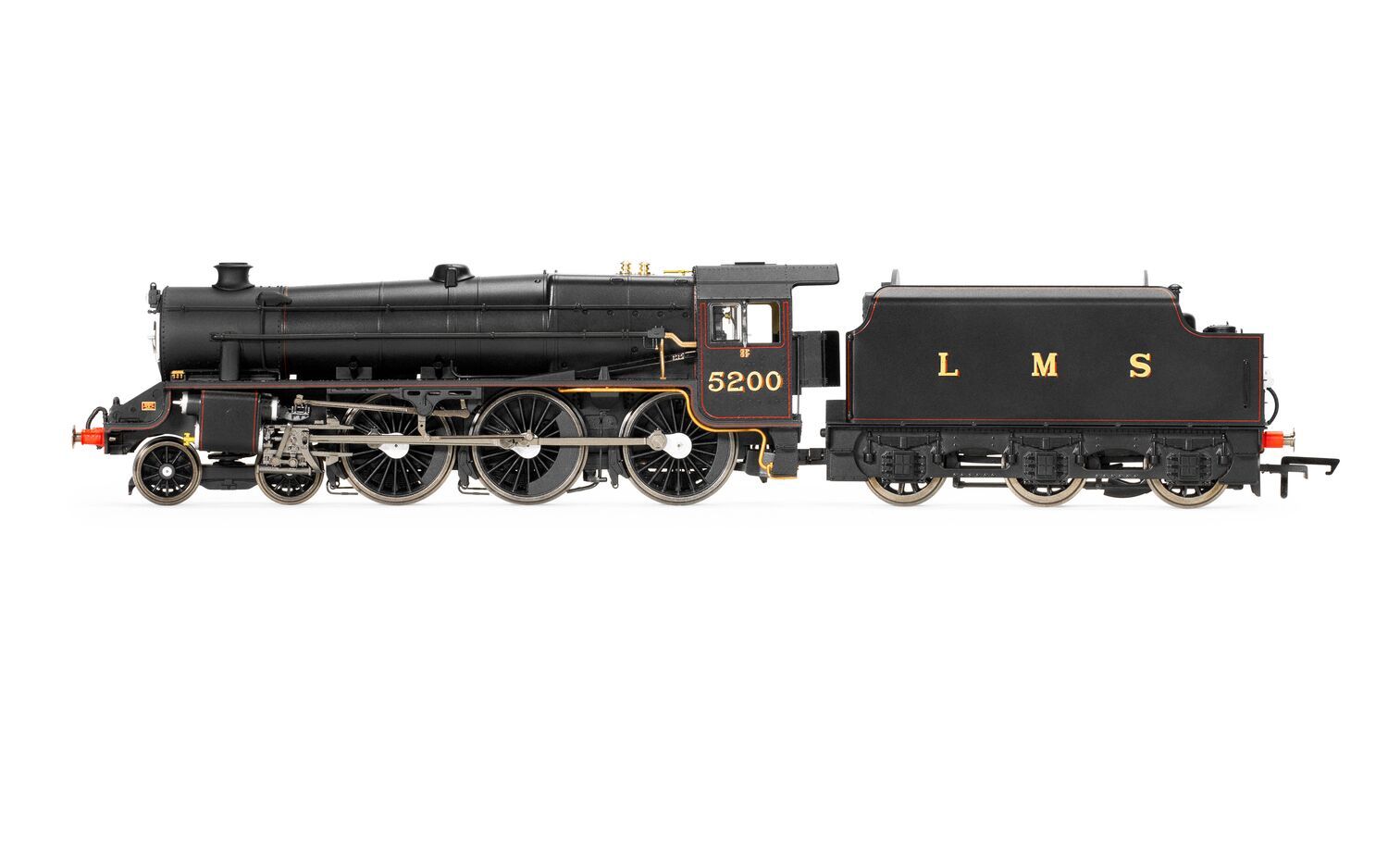 Hornby R30224 LMS, Stanier 5MT &#39;Black 5&#39;, 4-6-0, 5200 - Era 3 [25% Off!*]