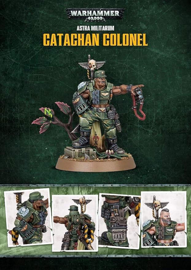 40,000: Astra Militarium Catachan Colonel Store Anniversary Miniature