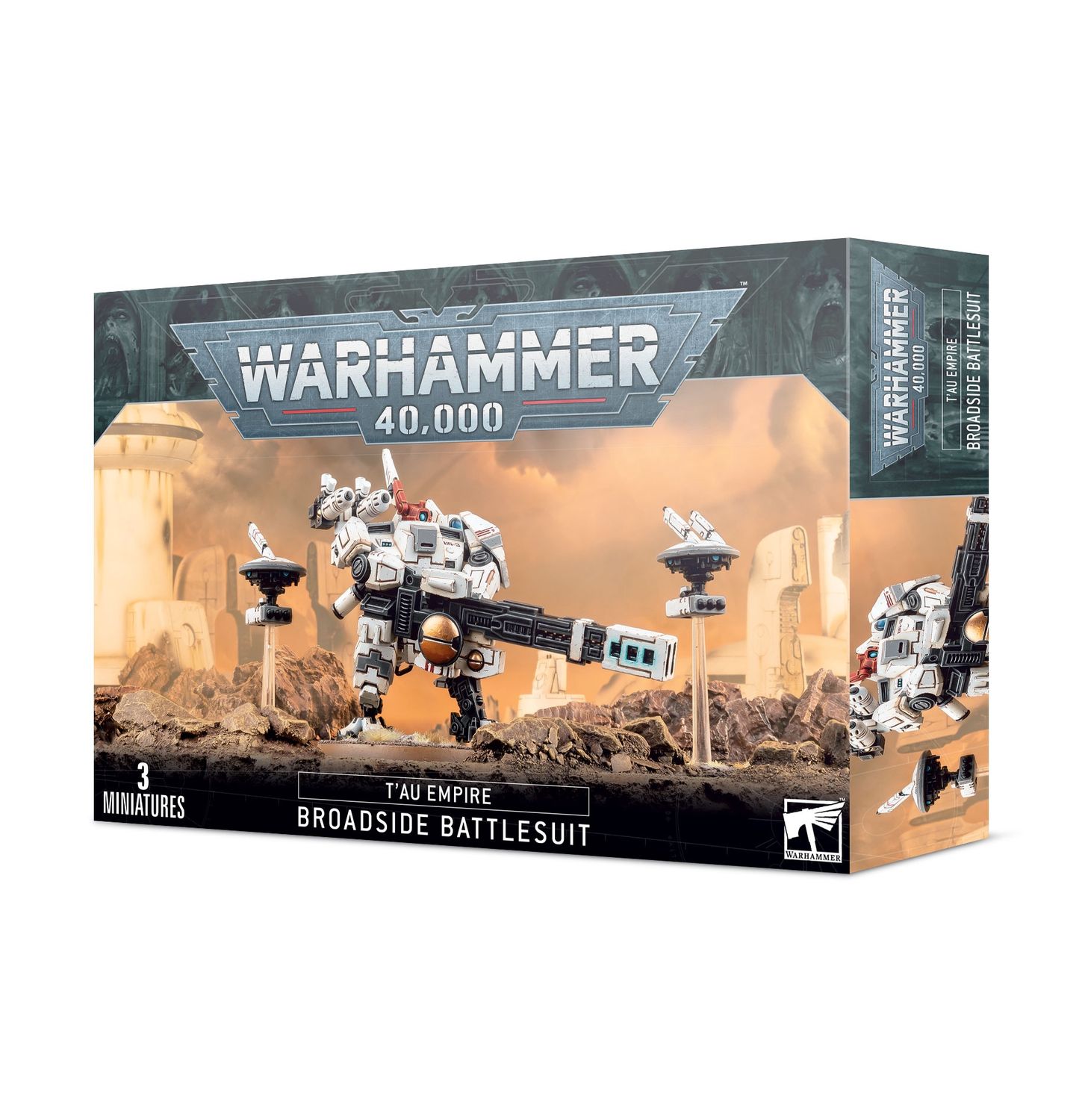 40,000: T&#39;au Empire, XV88 Broadside Battlesuit
