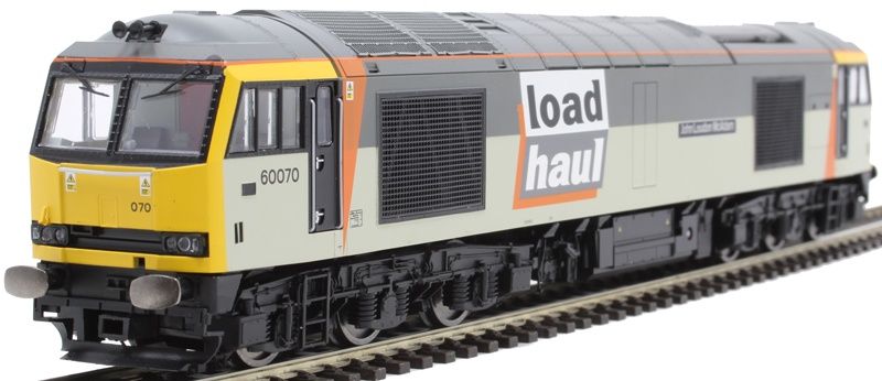 Hornby R3657 Loadhaul, Class 60, Co-Co, 60070 &#39;John Loundon McAdam&#39; - Era 9 [25% Off!*]