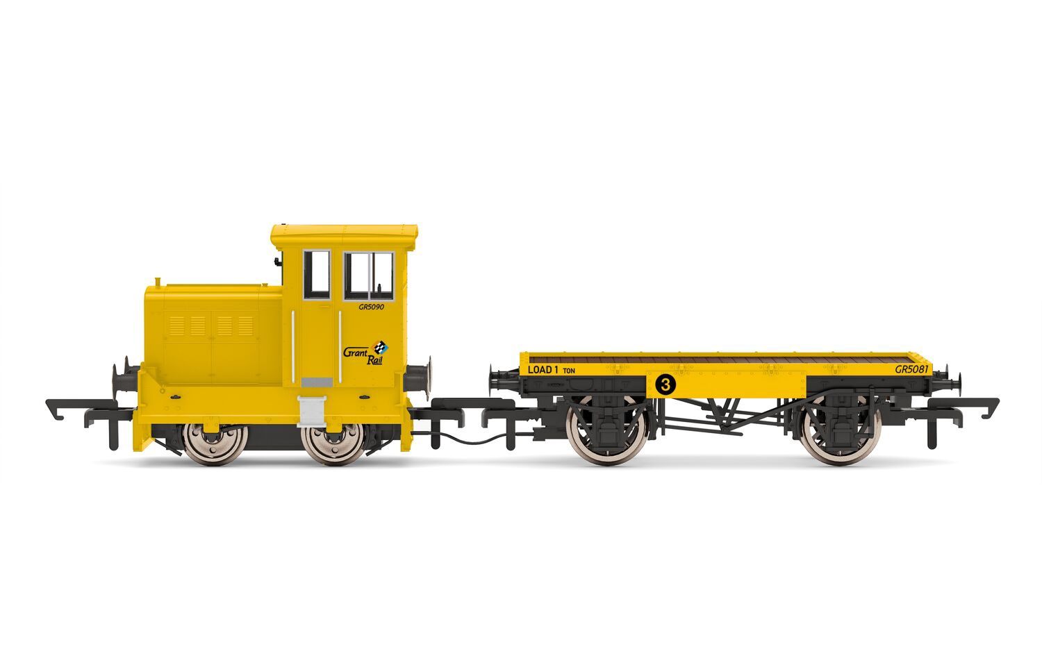 Hornby R3853 GrantRail Ltd, Ruston &amp; Hornsby 48DS, 0-4-0, GR5090 - Era 9 [25% Off!*]