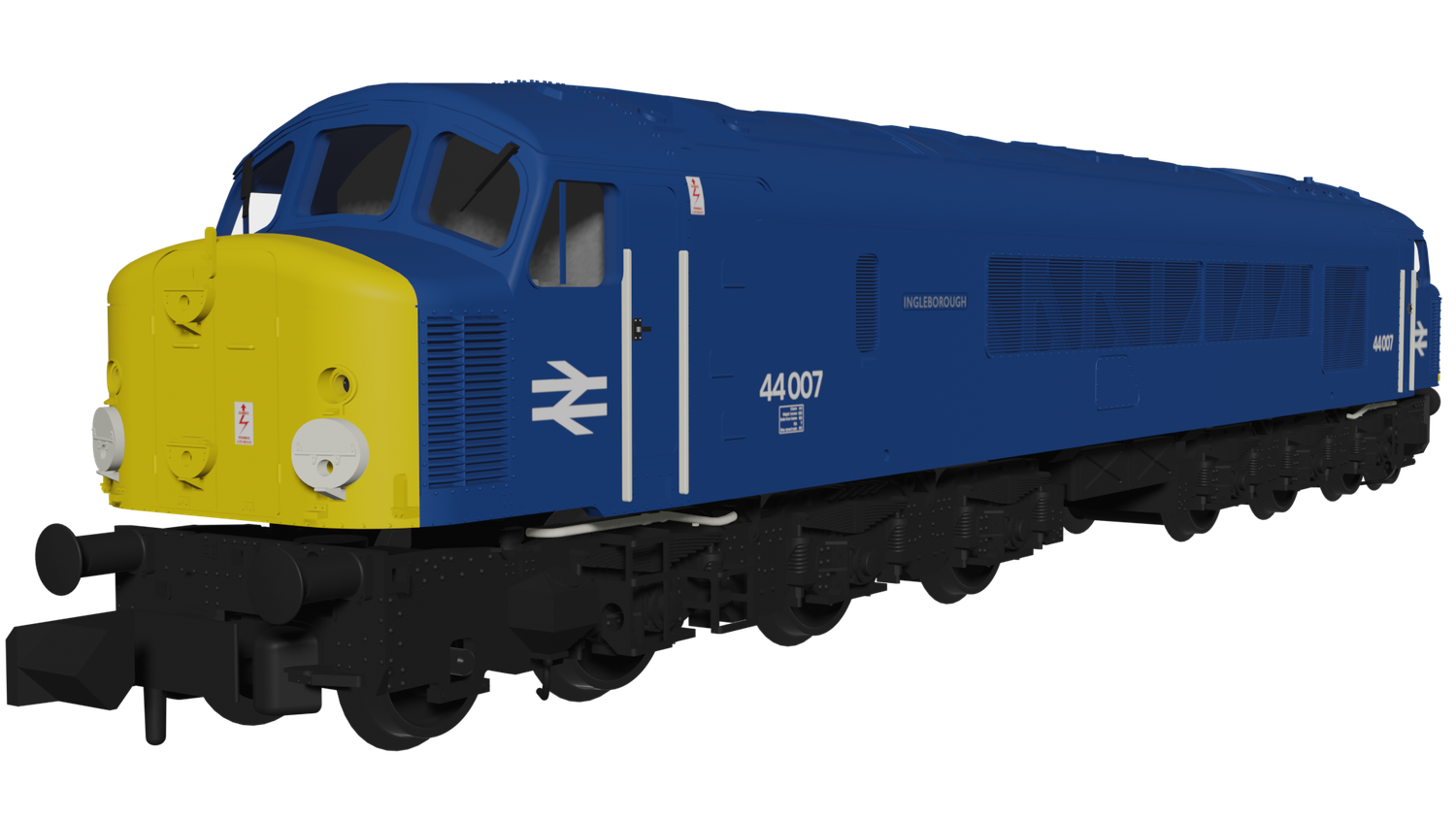 Rapido Class 44 - 44007 &quot;Ingleborough&quot; BR Blue - DCC Ready [948007] - WITH FREE SHIPPING!