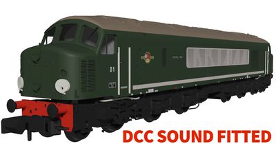 Rapido 948501 - Class 44 - D1 &quot;Scafell Pike&quot; Plain BR Green - DCC Sound Fitted (WITH FREE SHIPPING!]