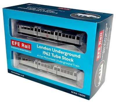 EFE Rail E99942 London Underground 1962 Tube Stock, 4-Car Motorised Train [WITH FREE SHIPPING!]