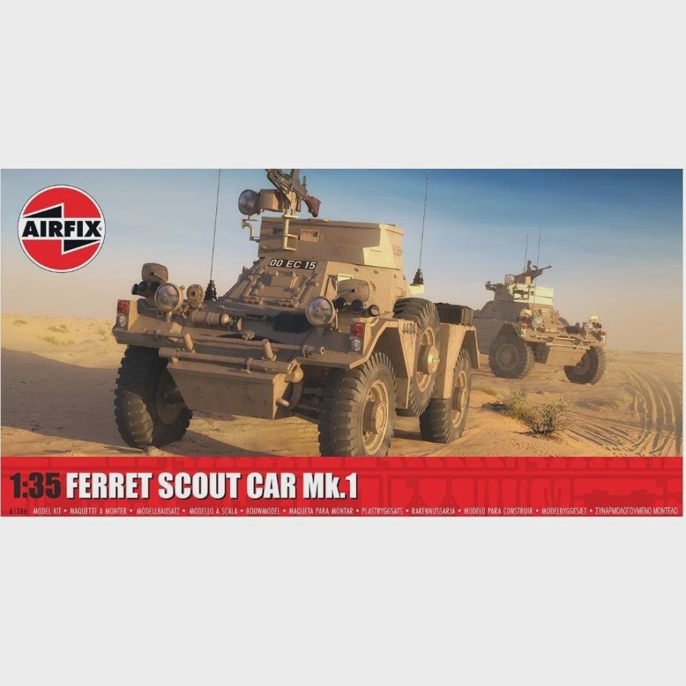 Airfix Ferret Scout Car Mk1 (1:35) [A1386]