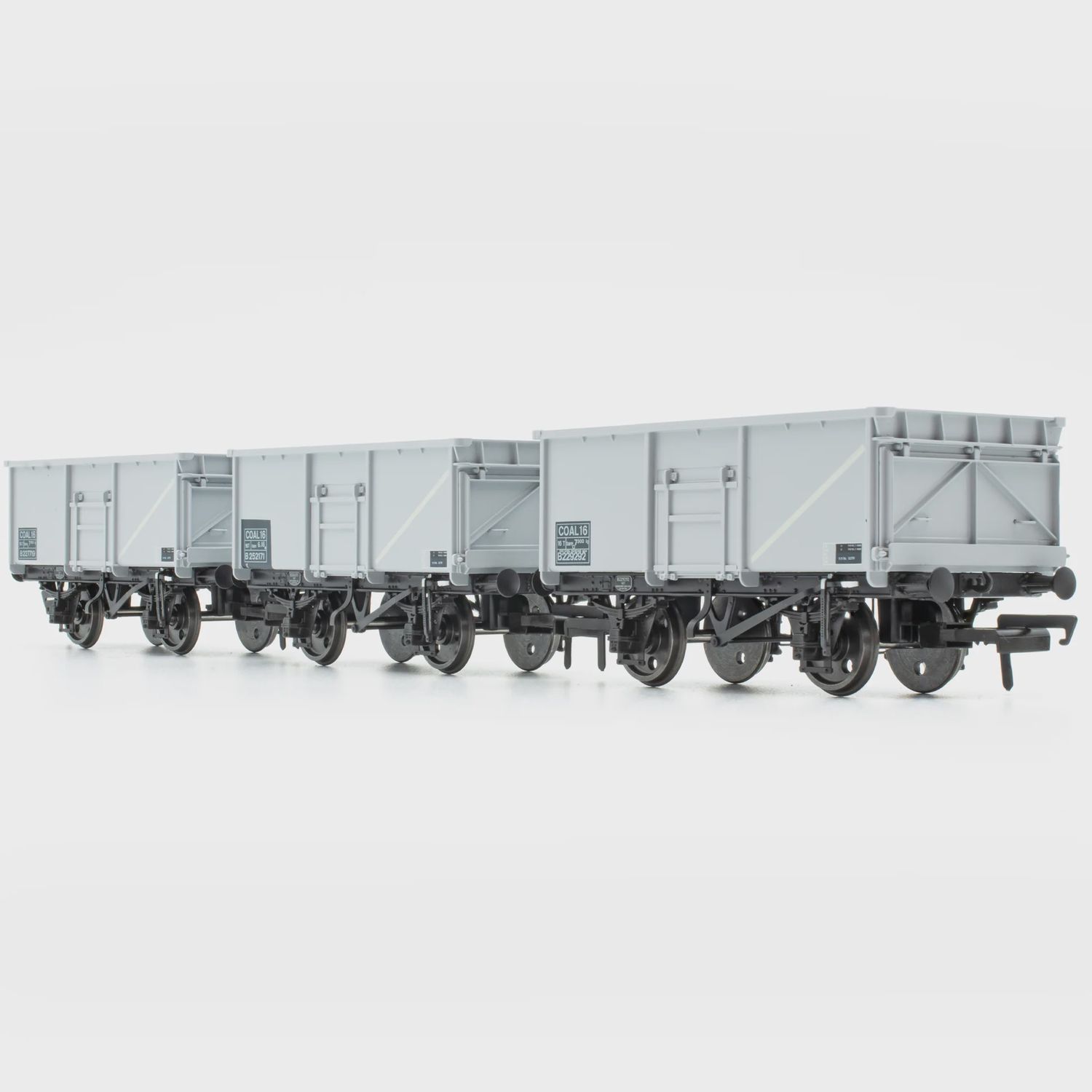 Accurascale BR 16T Mineral- COAL 16 (Rebody) - BR Freight Grey (Pre-TOPS COAL 16) - Pack N [ACC1061] [FREE SHIPPING!]