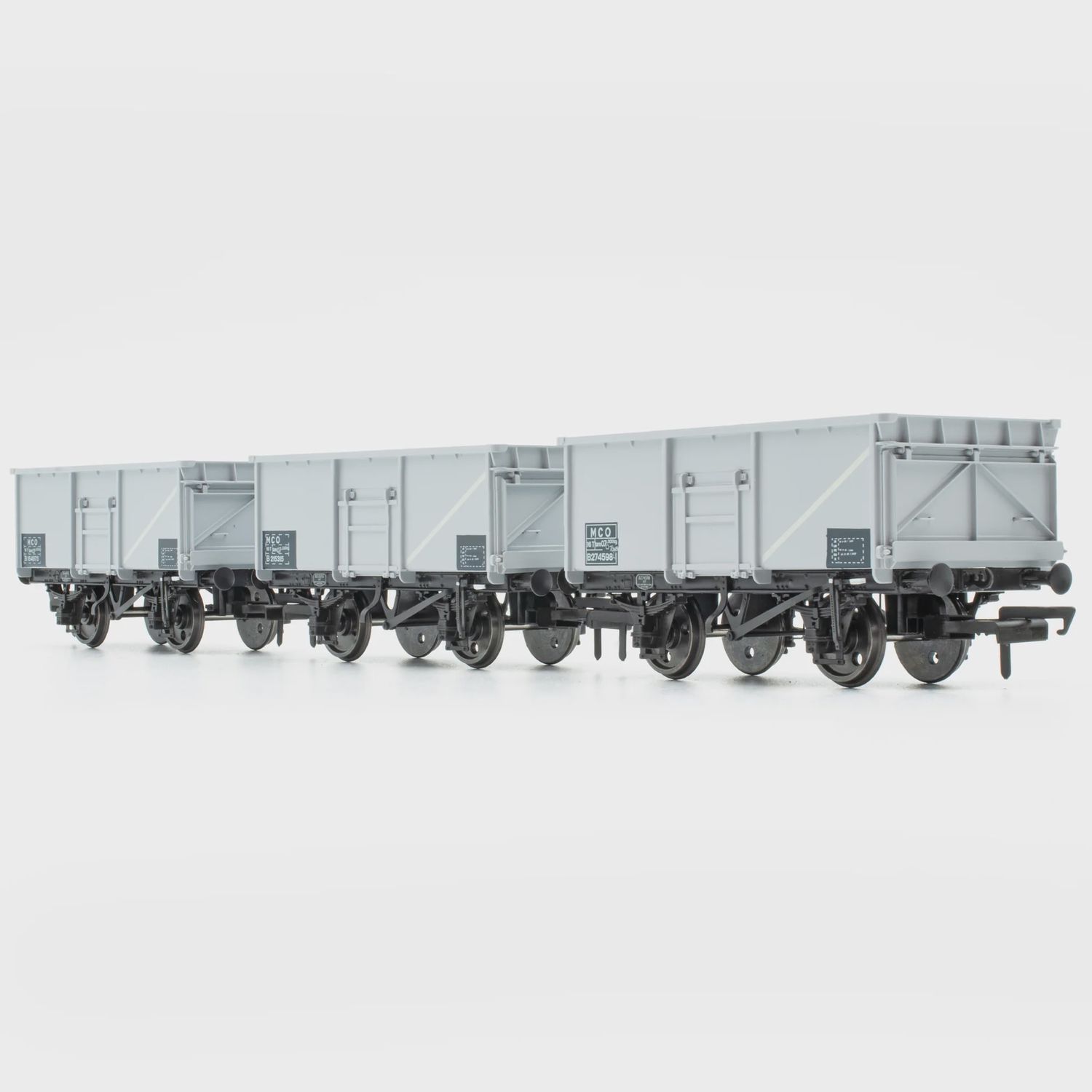 Accurascale BR 16T Mineral- MCO - BR Freight Grey (with Data Panel) TOPS - Pack M [ACC1060] [FREE SHIPPING!]