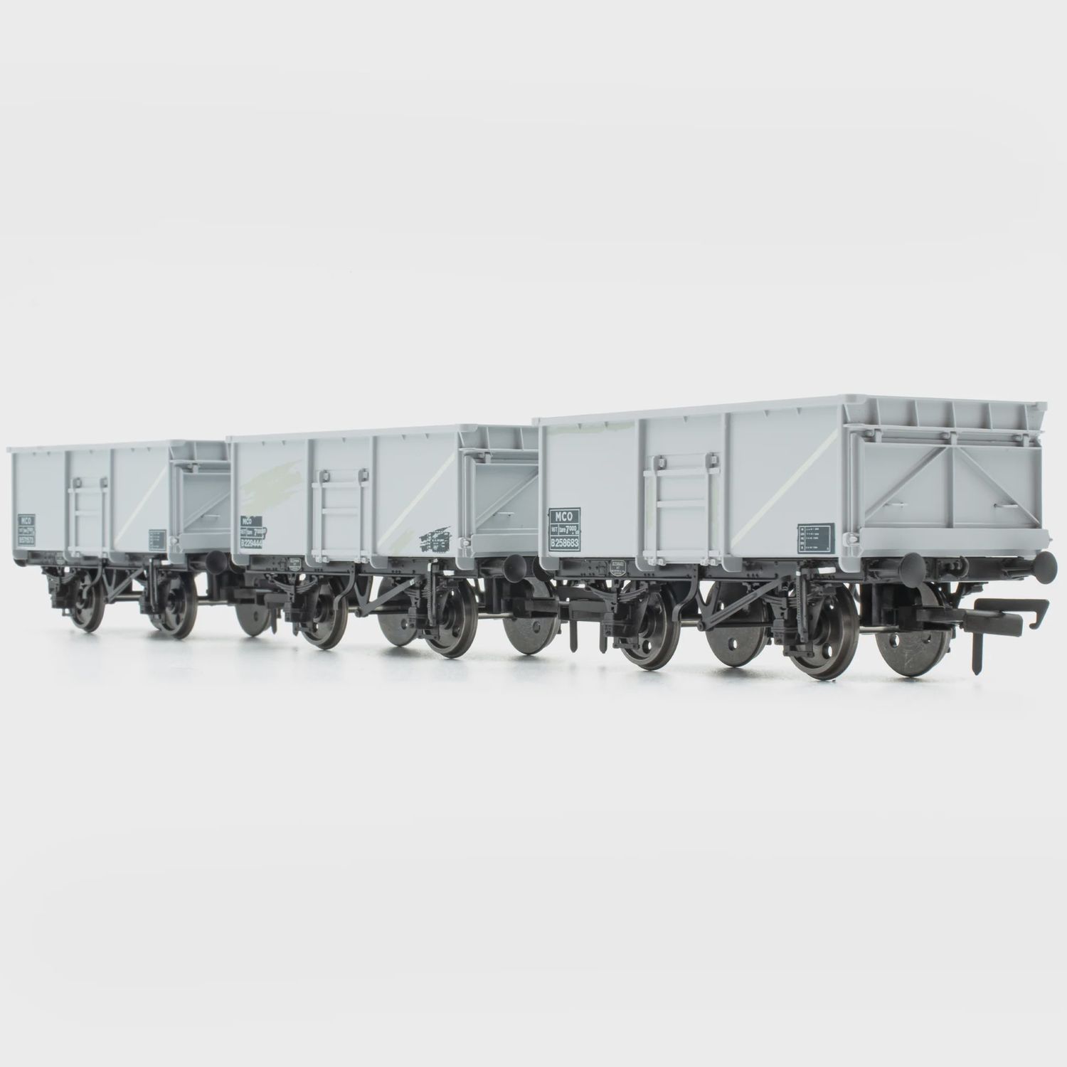 Accurascale BR 16T Mineral- MCO - BR Freight Grey (with Data Panel) TOPS - Pack K [ACC1058] [FREE SHIPPING!]