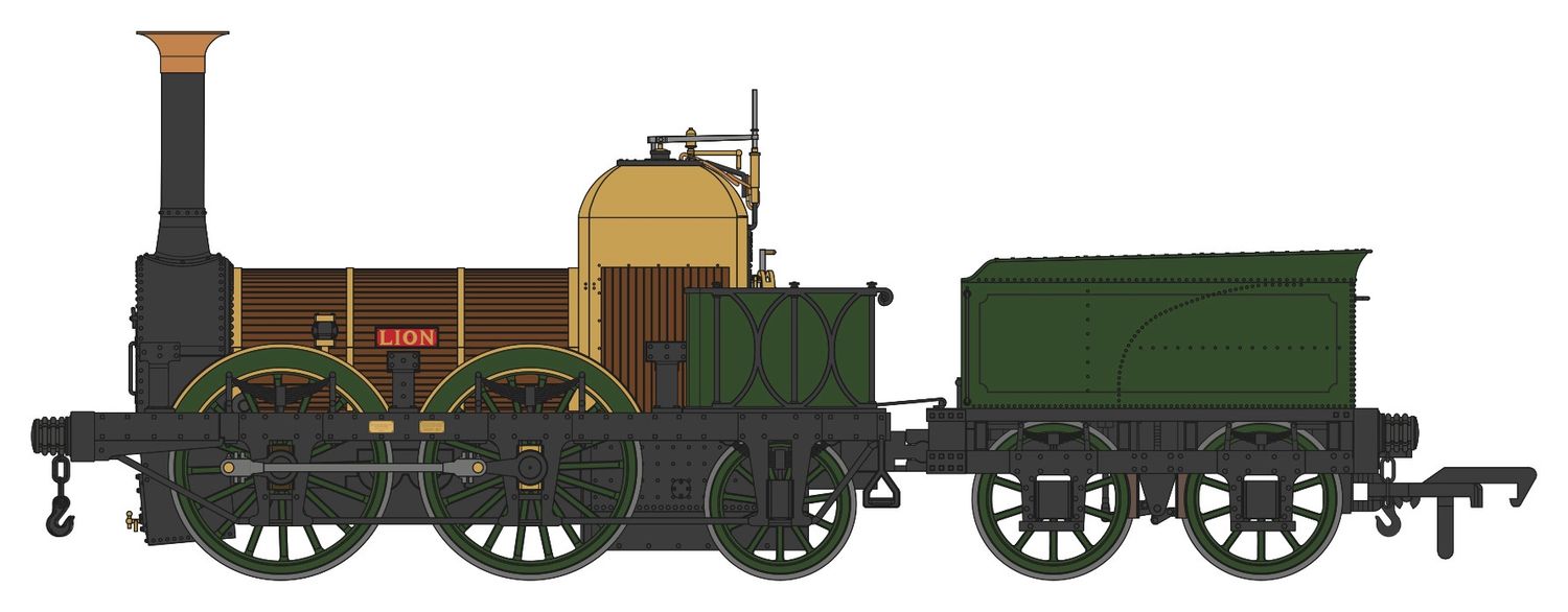 Rapido Liverpool &amp; Manchester Railway ‘Lion’ (1980 condition), DCC SOUND FITTED [913502]