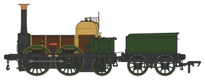 Rapido Liverpool &amp; Manchester Railway ‘Lion’ (1980 condition), DCC SOUND FITTED [913502]