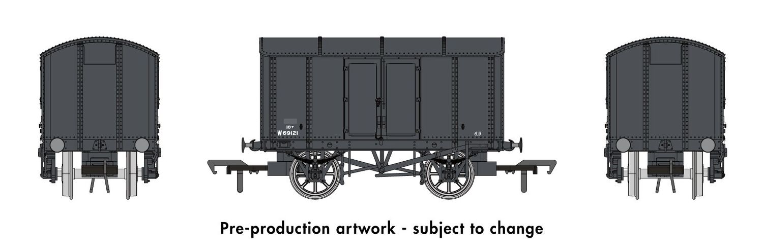 Rapido Iron Mink No.W69121, BR Grey [908008]