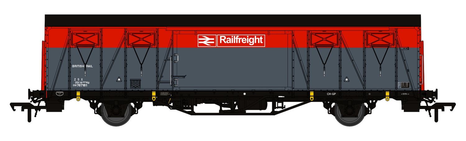 Rapido VIX No. B787181, Railfreight Red/Grey ZSX TOPS Code [910006]