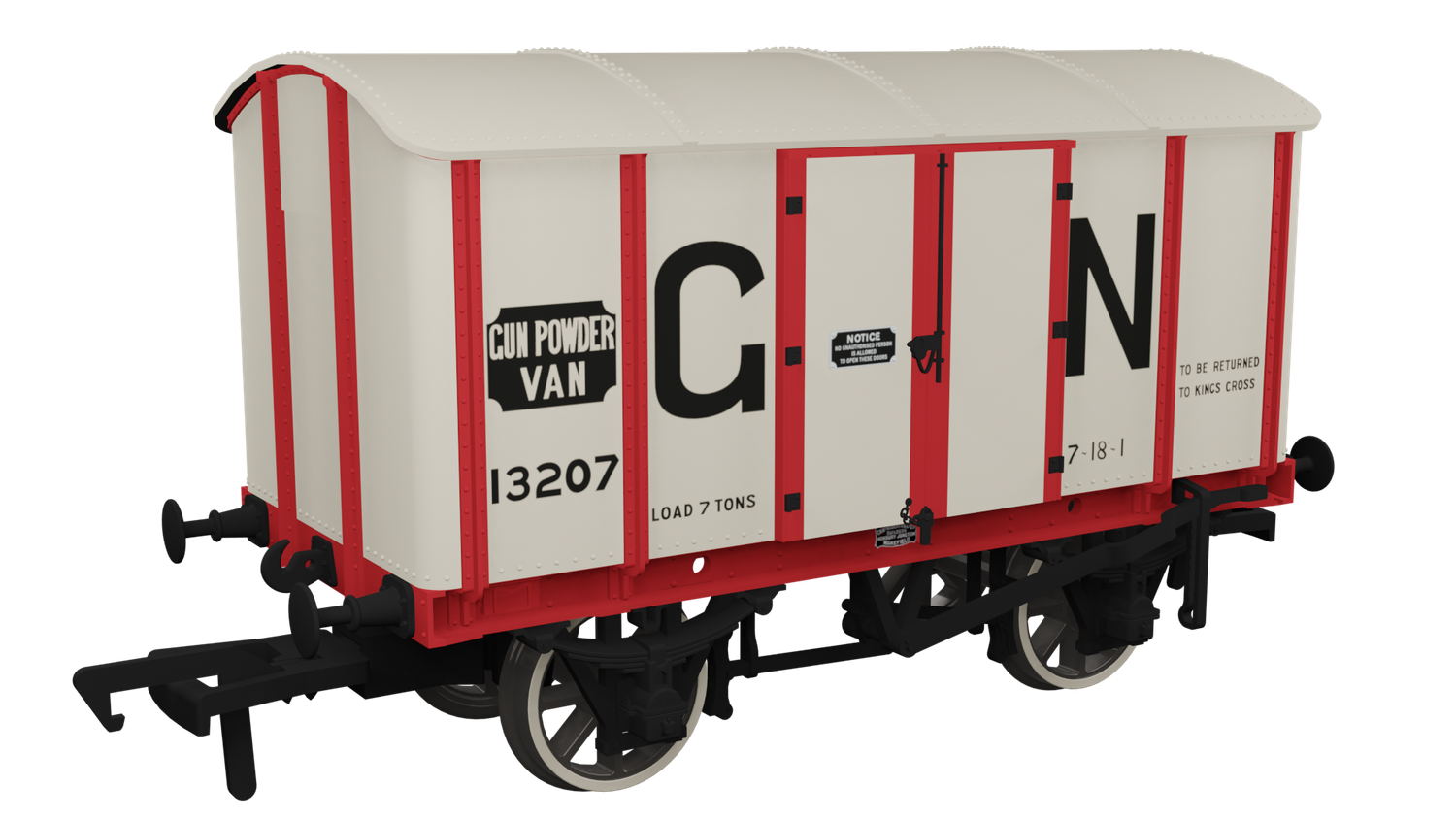 Rapido &#39;Not Quite Mink&#39; Great Northern Railway Gunpowder Van No.13207 [908023]